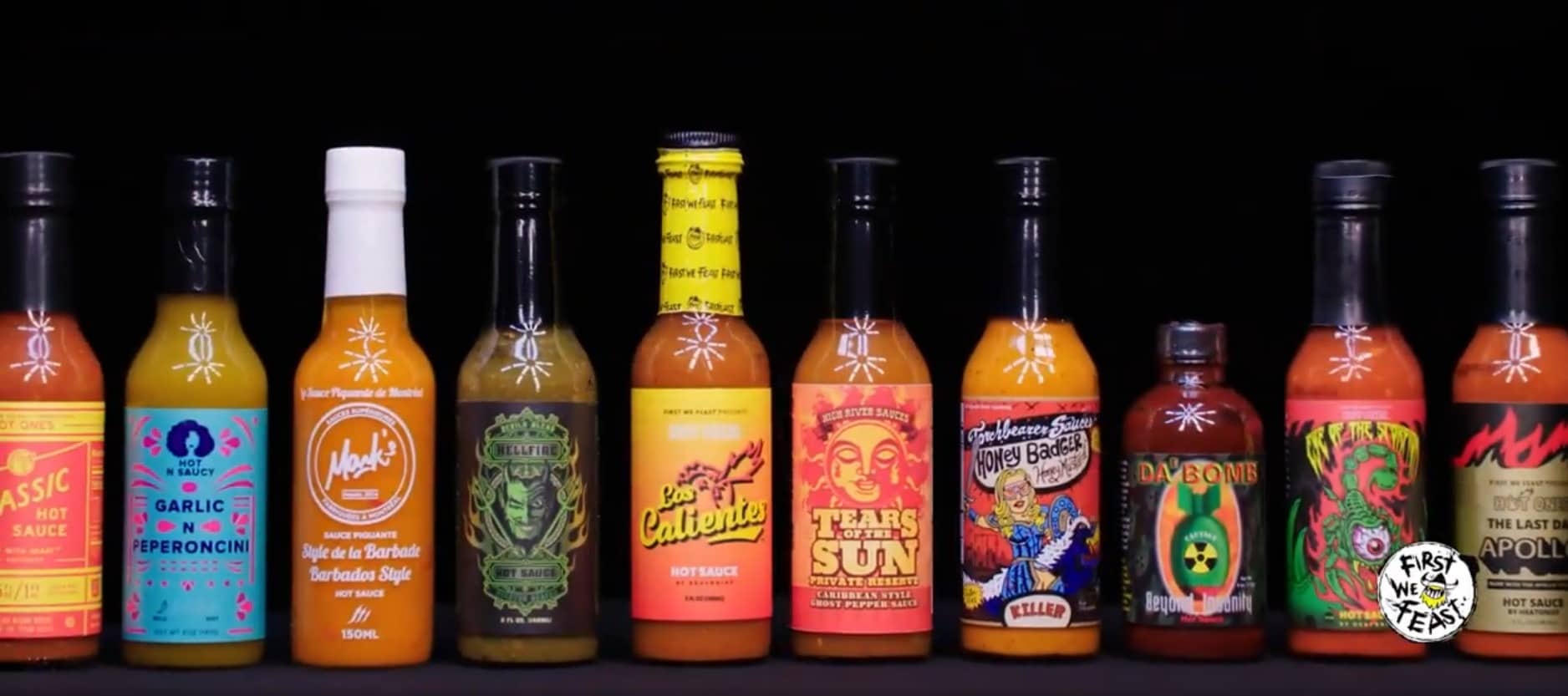 Hot Ones Hot Sauce Los Calientes Grill Pack