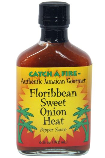 Catch A Fire Floribbean Sweet Onion Heat Pepper Sauce 192ml