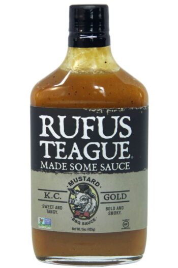 Rufus Teague KC Gold Mustard BBQ Sauce 454g