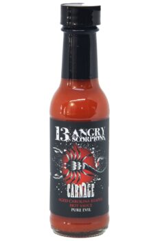 13 Angry Scorpions Bloodhound Kansas City Style Mild Chipotle BBQ Sauce 150ml