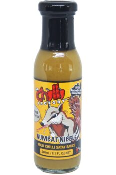 The Chilli Factory Numbat Nibble Mild Chilli Satay Sauce 240ml