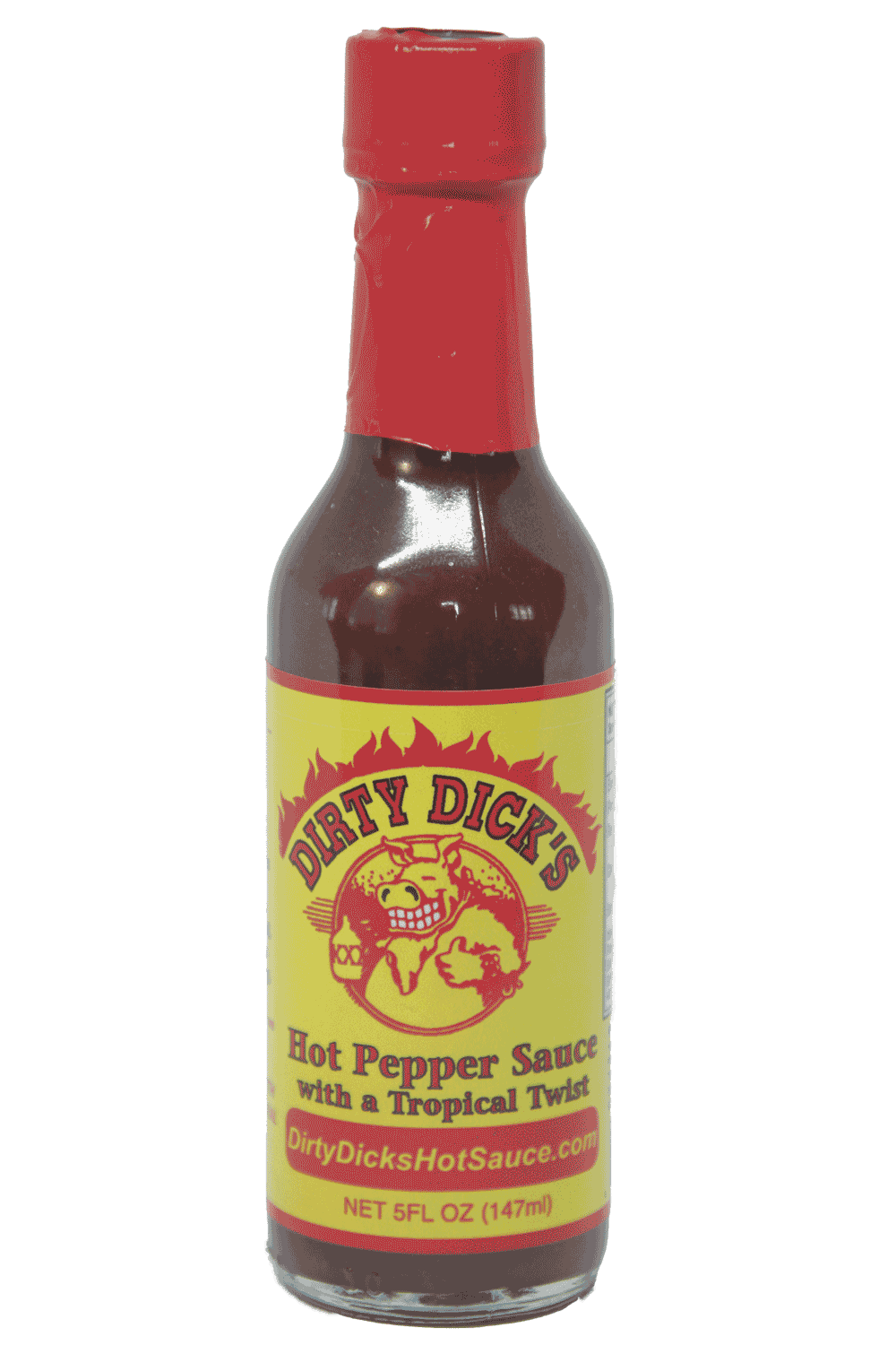 Dirty Dick’s Hot Pepper Sauce With a Tropical Twist