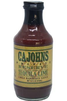 CaJohn’s Private Reserve Tequila Lime Chile Barbeque Sauce 474ml