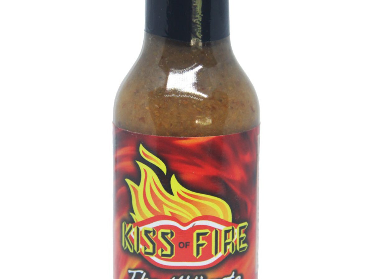 Kiss of Fire the Ultimate XXX Hot Sauce 148ml - Sauce Mania