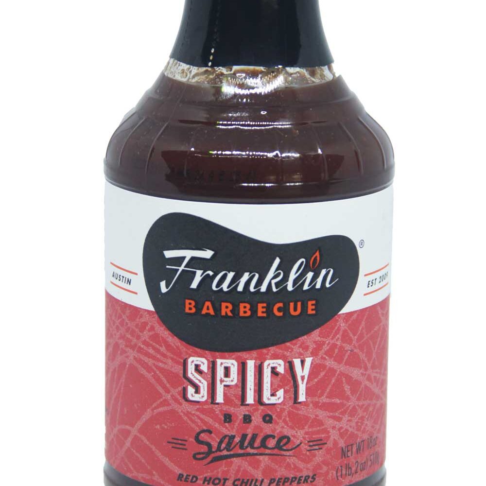 Franklin Barbecue Spicy BBQ Sauce 510g Best By 29 April 2024 Sauce Mania