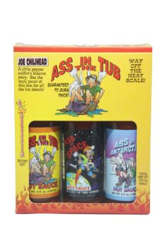 Ass in the Tub Hot Sauces Gift Box