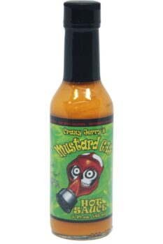 Crazy Jerry’s Mustard Gas Hot Sauce 148ml