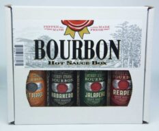 Kentucky Straight Bourbon Hot Sauce Gift Box