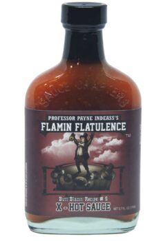 Professor Payne Indeass’ Flamin’ Flatulence X-Hot Sauce 170ml