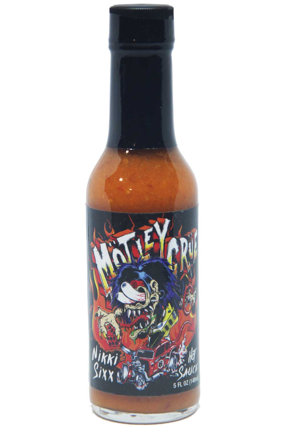 Motley Crue Nikki Sixx Hot Sauce 148ml - Sauce Mania