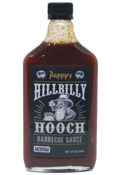 Pappy’s Hillbilly Hooch BBQ Sauce 375ml