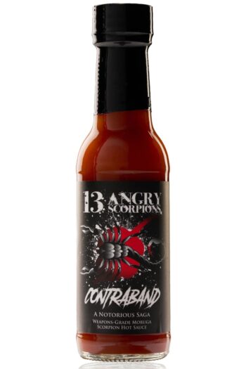 13 Angry Scorpions Contraband Hot Sauce 150ml