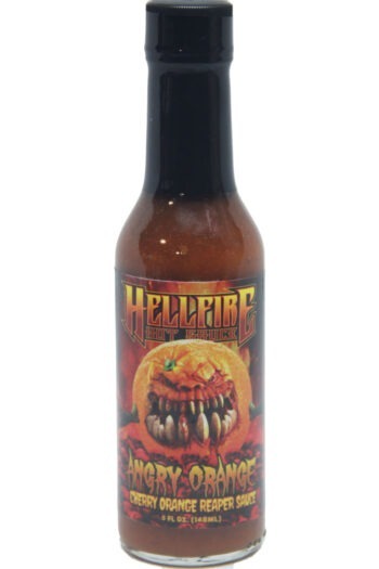 Hellfire Angry Orange Cherry Orange Reaper Hot Sauce 148ml