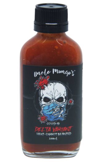 Uncle Mungo’s COVID-19 Delta Variant Hot Sauce 100ml