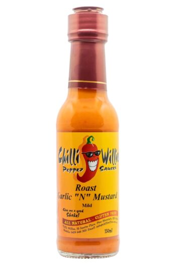 Chilli Willies Roast Garlic ‘N’ Mustard Hot Sauce 150ml