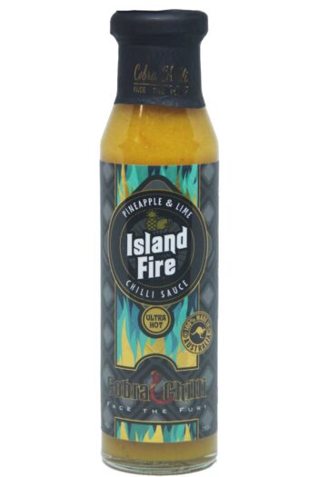Cobra Chilli Pineapple & Lime Island Fire Ultra Hot Chilli Sauce 250ml